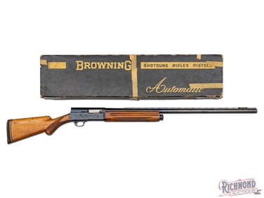 1965 Browning A5 Automatic Magnum 12 GA Semi Auto Shotgun 32" in Original Box
