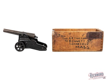 Winchester Model 98 Signal Cannon in 10 Gauge with Original Wooden Case