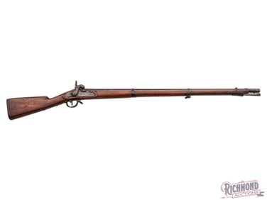 Rare LePage Percussion Musket Made for Hamburg Germany Militia