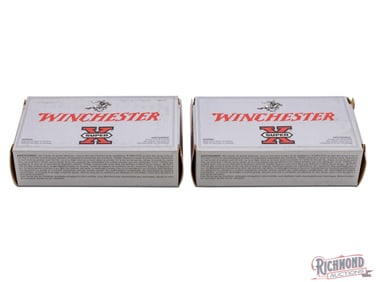 Two Brand New Boxes of Winchester 38-40 W.C.F. Ammunition