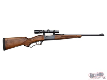 Custom Savage 99F Lever Action Rifle in 308 Winchester Caliber with Period Weaver V-4.5 A Scope
