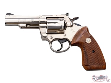 1967 Colt Trooper MK III .357 Magnum DA Revolver in Nickel
