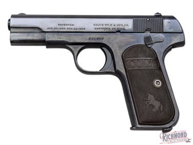 1919 Colt Model 1903 Hammerless .32 ACP Semi-Auto Pistol