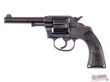 Early 1907 Colt New Police .32 S&W Long Double Action Revolver Police Dept Numbered
