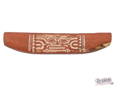 Unusual Antique Carved Northwest Coast Native American Wooden Item