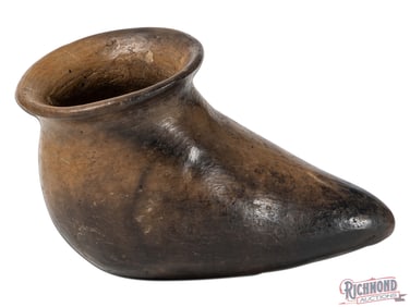 Pre-Columbian Cauca Ceremonial Bird Effigy Pottery Vessel Circa 500 A.D. - 1000 A.D. with
