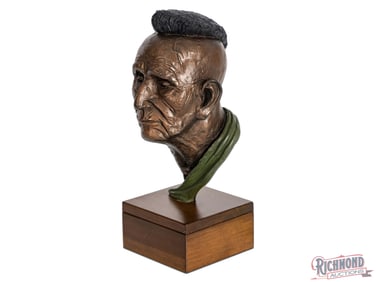 Philip Cote Honoring Native American People "Tamanend" Sculpture Limited Edition Bust