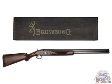 Engraved Browning Citori 150th Anniversary 12 Gauge Over/Under Shotgun With Original Box