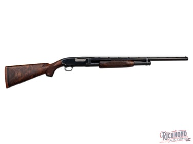 Winchester Model 12 Deluxe Pump Action 16 GA Shotgun with Simmons Rib and Improved Cylinder Choke