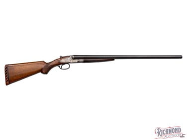 L.C. Smith Field Grade Side by Side Shotgun w/ Ejectors and Non-Selective Single Trigger in 12 Gauge