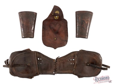F.A. Meanea Cheyenne WY Saddlebags and Cowboy Accoutrements