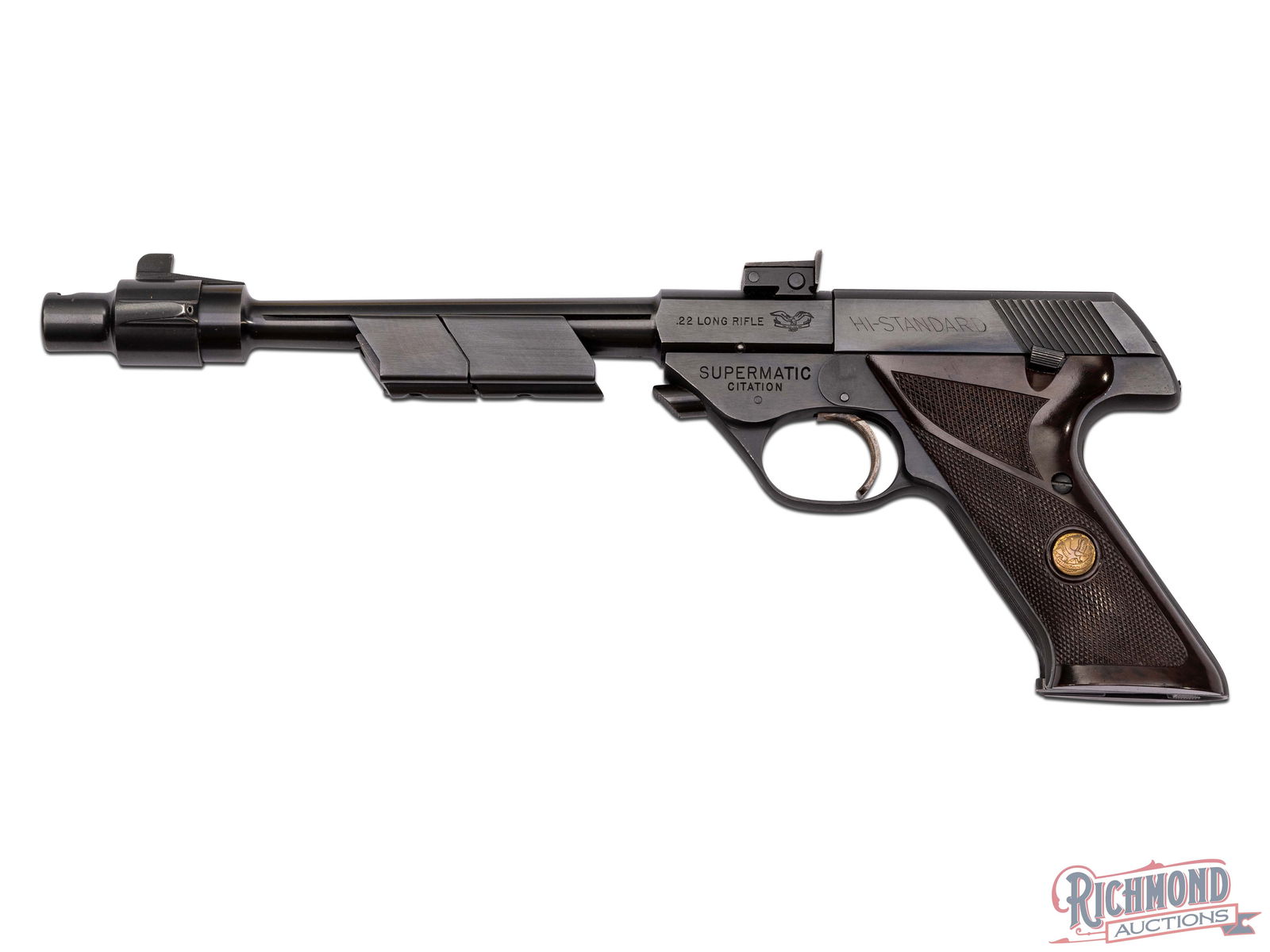 1959 Hi-Standard Model 102 Supermatic Citation .22 LR Semi-Auto Pistol