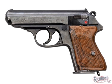 Rare WWII Documented German Capture Walther PPK .32 ACP Semi-Auto Pistol