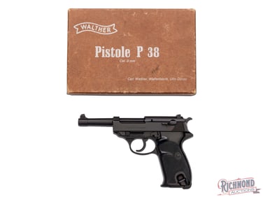 1968 Walther Pistole P38 Semi-Auto 9mm Pistol Like New in Original Box