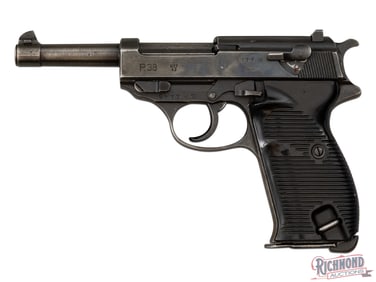 Mauser P.38 9mm Semi Auto Pistol With BYF 43 Code
