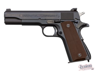 Colt 1911 Contract Ejercito Argentino Model 1927 .45 ACP Semi Auto Pistol