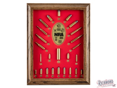 NRA Armed Forces Cartridge Commemorative Board