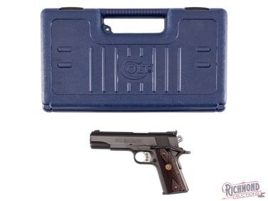 NICE Colt MK IV Series 80 Gold Cup Trophy 45 ACP Semi-Auto Pistol in Original Case