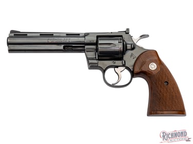 1979 Colt Python .357 Magnum Double Action Revolver 6" Blued