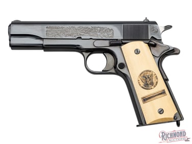 1967 Colt 1911 WWI Commemorative 2nd Battle of Marne .45 ACP Semi-Auto Pistol