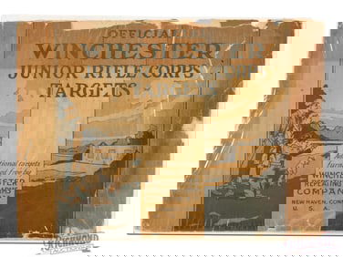Winchester Junior Rifle Corps Official Targets from W.J.R.C. Rifle Set