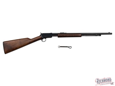 Pre-64 Winchester 62A Slide Action Gallery Rifle in 22 Short w/ Hanging Tag and Gallery Connector