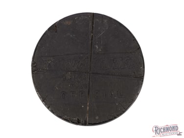 Rare 1920's Winchester Official Hockey Puck