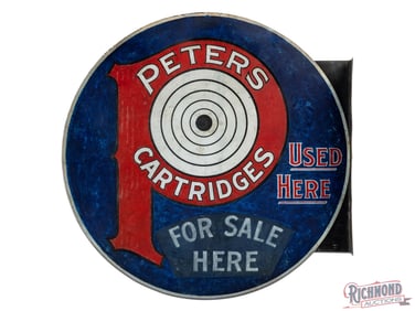 Peters Cartridges Used Here For Sale Here DST Flange Sign