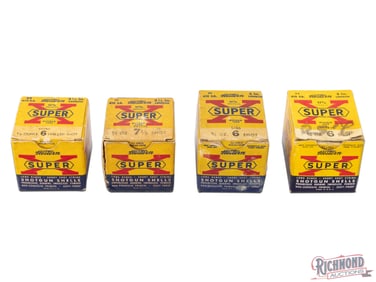 Four Factory Boxes of Western 25 Round One Piece Boxes of 410 Shotgun
