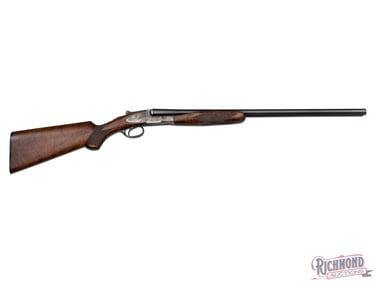 Factory Lettered L.C. Smith Field Grade 20 GA Side by Side Shotgun Ejectors, Single Trigger