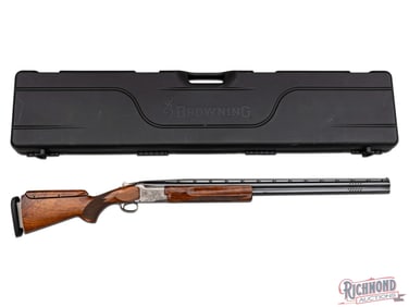 Browning Citori Trap 12 GA Grade II Engraved Over / Under Shotgun Adjustable Stock