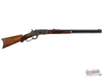 Antique Collector Quality Winchester Deluxe 1873 Rifle in 44-40 Caliber