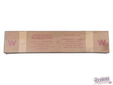 Empty Pre-64 Winchester Model 61 Slide Action Rifle Two Piece Cardboard Box 22 S/L/LR