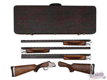 Winchester Model 101 Cased 3-Barrel Competition 12 GA Over / Under Shotgun Set