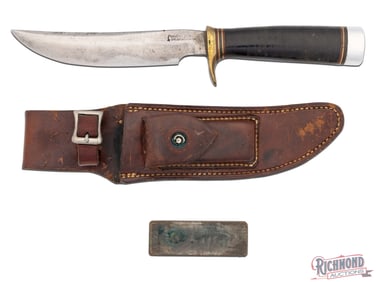 Randall Made Knife Model 3 Hunter 6" Blade with Leather Sheath