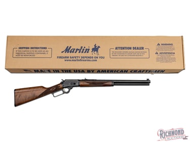 Pre-Ruger Marlin 1894 Limited Edition .45 Colt Engraved & Gold Inlaid Lever Action Rifle