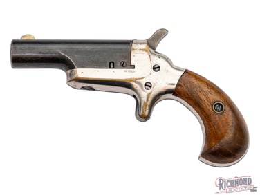 Colt Third Model "Thuer" Single Shot Deringer .41 RF Pistol Blued & Nickel Finish