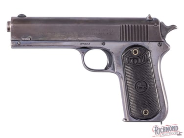 WWI Era 1903 Colt Pocket Hammer Pistol .38 ACP Rimless Semi-Auto Pistol