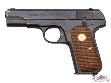 1920 Colt Model 1903 Hammerless .32 ACP Semi-Auto Pistol
