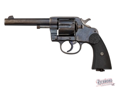 Northwest Mounted Police Colt New Service Double Action Revolver in .455 Eley Caliber