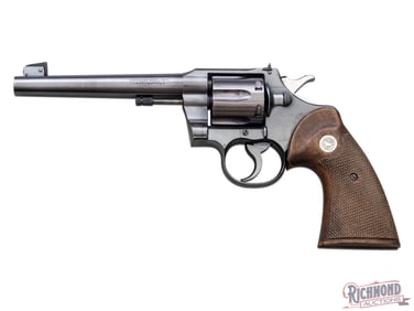 1950 Colt Officer's Model 38 Heavy Barrel Double Action Revolver