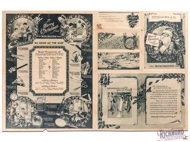 1926 Winchester Store Christmas Mailer Advertisement Reindollar Bros. & Co. Taneytown Maryland