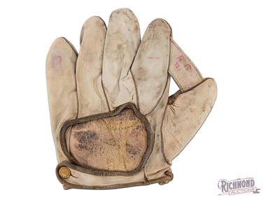 1920's Winchester Pearl Leather Baseball Fielder's Glove
