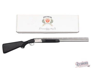 Ruger Red Label 12 GA Over Under Stainless Steel Shotgun in Original Box