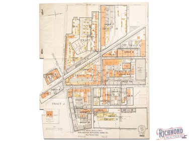 1918 Winchester Repeating Arms Co. Building Plan & Insurance Paperwork