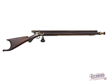 Rare Burnside Rifle Company Muzzleloading Percussion Schuetzen Rifle in 38 Caliber