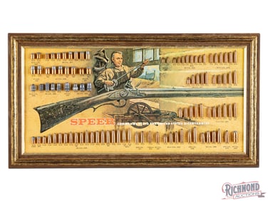 Speer Kentucky Rifle Bullet Board