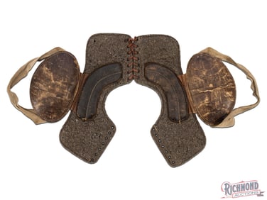 1920's Winchester Model FW1305 Football Shoulder Pads Felt & Leather