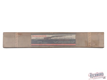 Empty Pre-64 Winchester Model 64 Lever Action Rifle Two Piece Cardboard Picture Box 32 WS