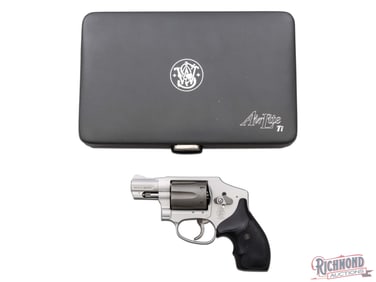 Smith & Wesson 332-1 Airlite TI .32 H&R MAG Double Action Revolver in Original Case